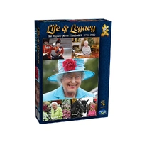 Holdson 1000pc HM Queen Elizabeth II Life & Legacy Jigsaw Puzzle