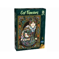 Holdsons 1000pc Cat Fanciers Jewelled Cat Jigsaw Puzzle