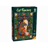 Holdsons 1000pc Cat Fanciers Painted Cat Jigsaw Puzzle