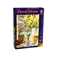 Holdsons 1000pc Floral Fiesta Daffodils Jigsaw Puzzle