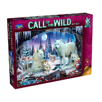 Holdsons 1000pc Call of the Wild Winter Wolves Jigsaw Puzzle