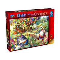 Holdsons 1000pc Chillin' With My Gnomies Home Sweet Gnome Jigsaw Puzzle