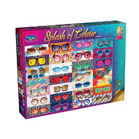 Holdson 1000pc Splash Of Colour Sunglasses Jigsaw Puzzle