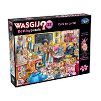 Holdson 1000pc Wasgij? Destiny 27 Cafe Latte! Jigsaw Puzzle
