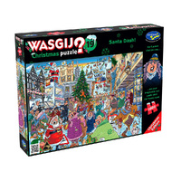 Holdson WASGIJ? 1000pc Xmas 19 Santa Dash Jigsaw Puzzle