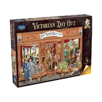 Holdson Victorian Day Out Music Store 1000pc Jigsaw Puzzle