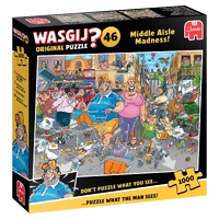 Holdson Wasgij? Original 46 Aisle Madness 1000pc Jigsaw Puzzle
