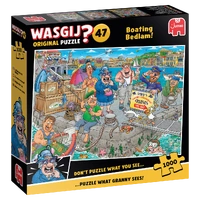 Holdson Wasgij Original 47 - Boating Bedlam! 1000pc Jigsaw Puzzle