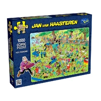 Holdson JvH Comic Dog Parkour 1000pc Jigsaw Puzzle
