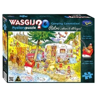 Holdson WasGij Retro Mystery 6 Camping Commotion 500pc XL Puzzle