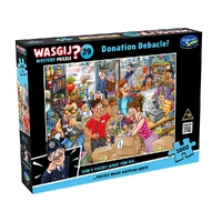 Holdson Wasgij? Mystery 29 Donation Debacle! 1000pc Jigsaw Puzzle