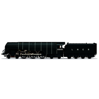 Hornby OO LNER, W1 Class 'Hush Hush' (Smoke Lifting Cowl), 4-6-4, 10000 - Era 3