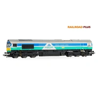 HORNBY OO RAILROAD PLUS AGGREGATES CLASS 66 SENCE 66711 Locomotive