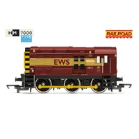 HORNBY OO RAILROAD WITH SOUND EWS CLASS 08 08512 DCC