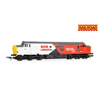 Hornby HO RailRoad Loram Class 37 'An Comunn Gaidhealach' 37418 Locomotive