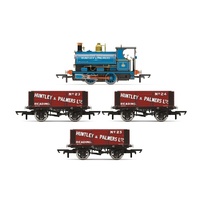 Hornby OO Huntley & Palmers, Peckett W4 Works Freight Pack