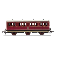 Hornby OO NBR, 6 Wheel Coach, 1ST Class, 414 - ERA 2