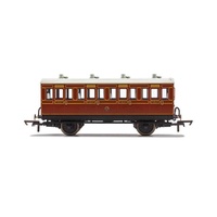 Hornby OO LB&SCR, 4 Wheel Coach, 1ST Class, Fitted Lights, 474 - ERA 2