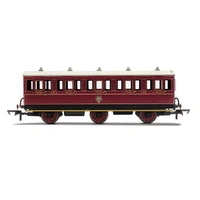Hornby OO NBR, 6 Wheel Coach, 3RD Class, Fitted Lights, 1169 - ERA 2