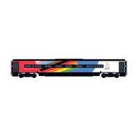 Hornby OO Avanti West Coast, Pendolino Pantograph Standard Buffet (Ptsrmb), Pride Livery - ERA 11
