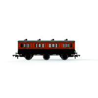 Hornby OO LSWR, 6 Wheel Coach, 1st Class, 490 - Era 2