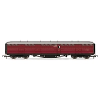 HORNBY OO BR GRESLEY CORRIDOR CRIMSON PASSENGER BRAKE E70448E
