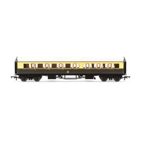 HORNBY OO GWR COLLET COACHES CORRIDOR COMPOSITE LH 6521