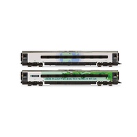 HORNBY OO AVANTI WEST COAST CLASS 390 CLIMATE CHANGE LIVERY COACH PACK 2 68921 + 68