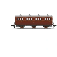 Hornby 1/76 OO Gauge LB&SCR 6 wheel First class coach 452