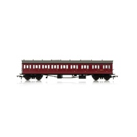 Hornby OO BR Collett 57' Bow Ended E131 Nine Compartment Composite (Right Hand) W6242W