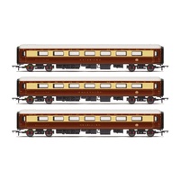 Hornby OO Drs, 'Northern Belle' Mk2D Coach Pack - Era 10