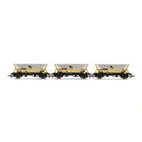 Hornby OO HAA Hopper Wagons, Three Pack, BR Coal Sector - ERA 8