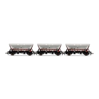 Hornby OO HFA Hopper Wagons, Three Pack, EWS - ERA 9