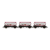 Hornby OO CDA Hopper Wagons, Three Pack, EWS - ERA 9
