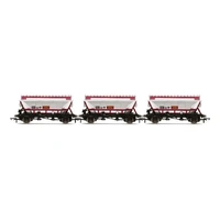 Hornby OO CDA Hopper Wagons, Three Pack, EWS - ERA 9