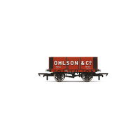 Hornby OO 6 Plank Wagon, Ohlson + Co - Era 3