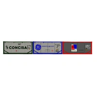 Hornby OO Concisa, TIP & Hoyer Container Pack 3 x 20'  Tanktainers - Era 11