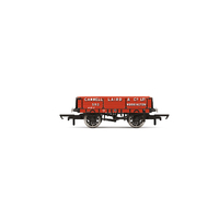 Hornby OO 3 Plank Wagon, PO - Era 3