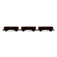 Hornby OO MHA Ballast Wagon, Three Pack, EWS - Era 9