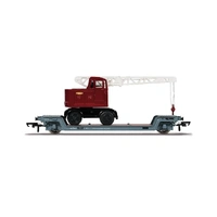 Hornby OO BR Loriot Y Machinery Truck with British Railways Coles Crane - Era 4