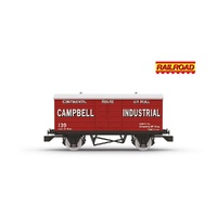 HORNBY OO RAILROAD CAMPBELL CLOSED VAN