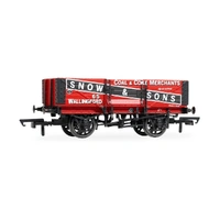 Hornby 1/76 Snow & Sons - 5 Plank Wagon - No. 65