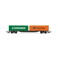 Hornby 1/76 Railroad BR - FFA Container Wagon & Containers