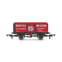 Hornby OO 7 Plank Wagon 'North's Navigation' No. 3000