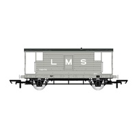 Hornby OO LMS, D1919 20T Brake Van, 730176 - Era 3