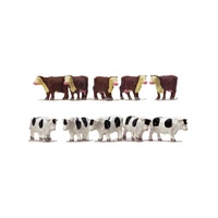 Hornby OO Cows 10pce