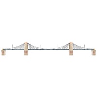 Hornby OO Grand Suspension Bridge