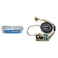 Hornby OO TTS Sound Decoder Steam A4 with Speaker DCC