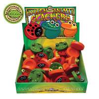 House of Marbles Wooden Animal Clacker (Assorted)