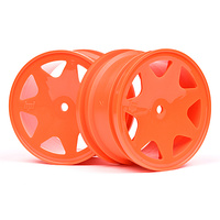 HPI Ultra 7 Wheels Orange 35mm Brama 10B HPI-100623